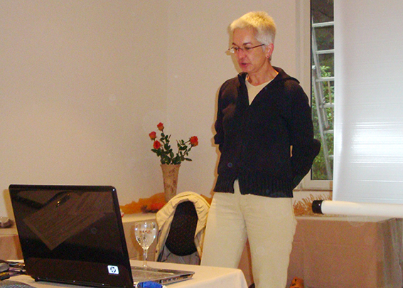 Birgit Rödder 2010 bei Katzenpower (Tiertime) in Remscheid Birgit Rödder als Referentin