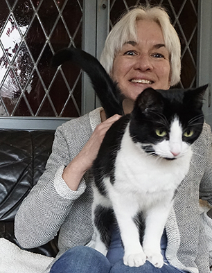 Birgit Rödder mit Jamie Birgit Rödder mit Jamie